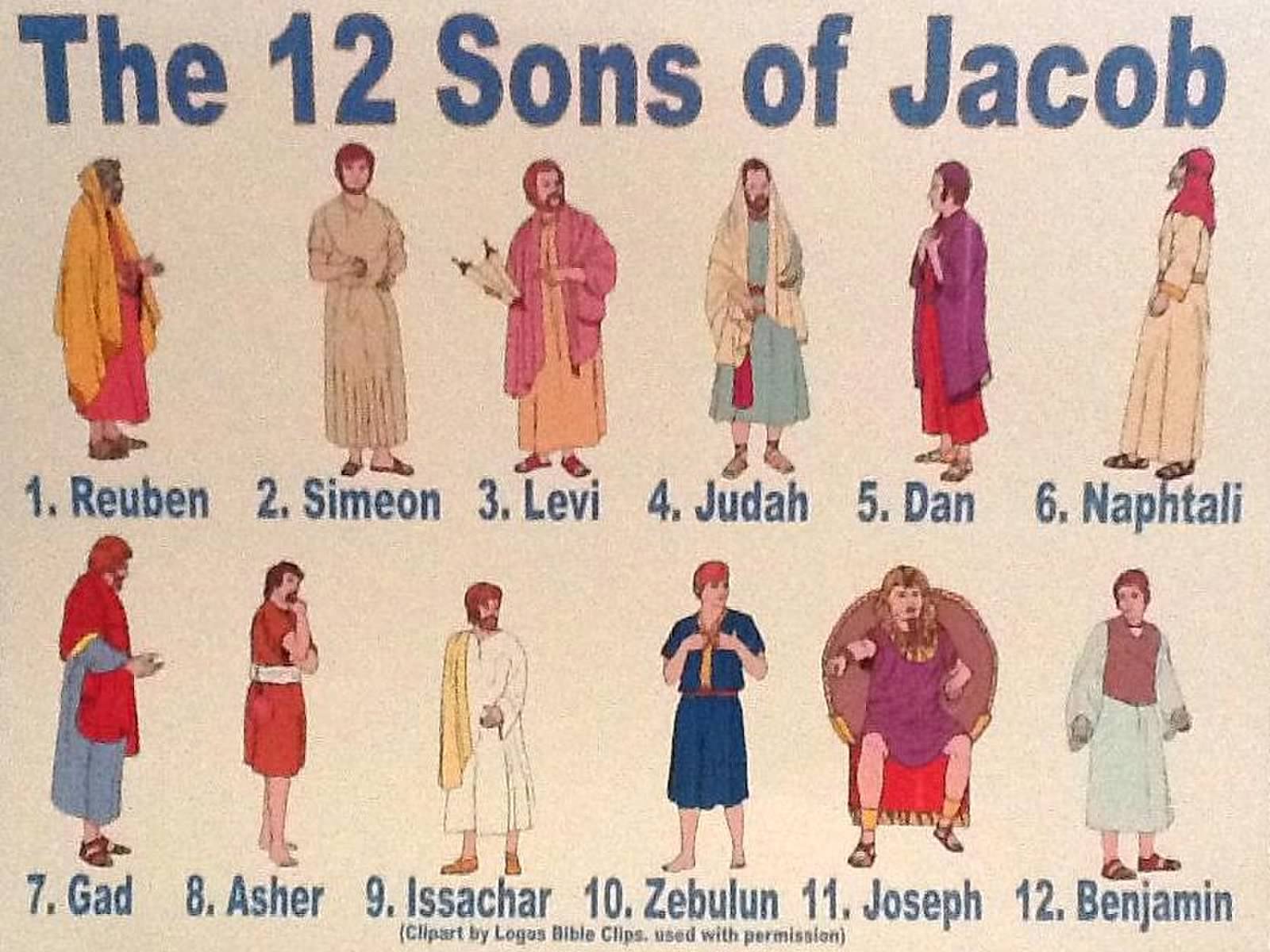 12 SONS OF ISRAEL