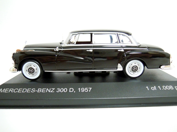 Mercedes-Benz 300 D (W189) - WhiteBox (ixo) | ミニカーブログ ～ ヨンサンメルセデスとetc