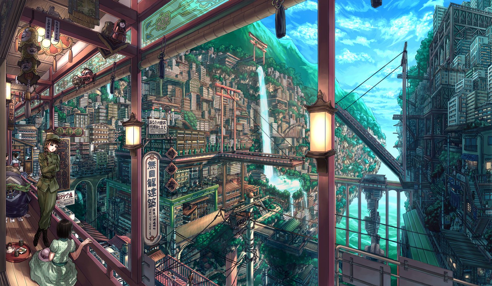 繋がらぬ架け橋 幻想的 ファンタジー 実在するなら行ってみたい空想の街 Naver まとめ