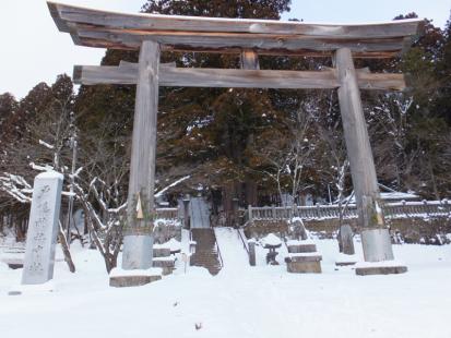 冬の戸隠神社