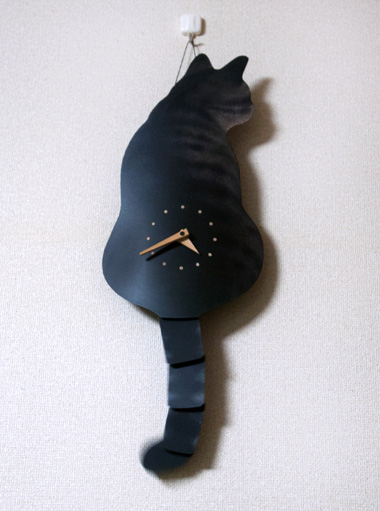 ついにキターッ！藤井啓太郎さんの猫時計