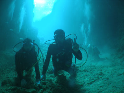 青の洞窟体験ダイビング