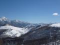 エコーバレースキー場からの八ヶ岳の眺め