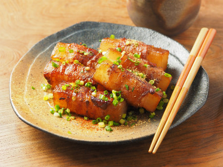 大根の豚ばら巻き 魚料理と簡単レシピ